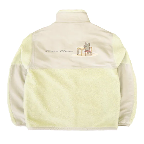 ものおもい Boa Fleece Jacket