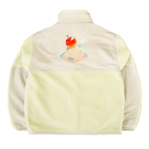 砂山のりんご Boa Fleece Jacket