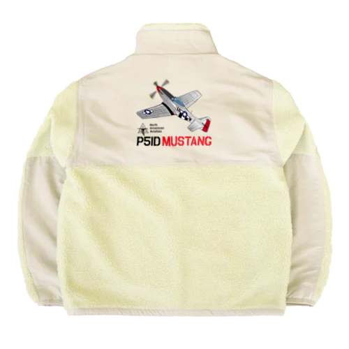 P51D MUSTANG（マスタング）２ Boa Fleece Jacket
