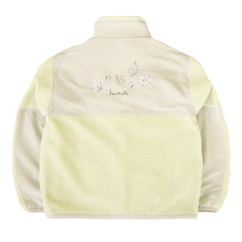 貝殻 Boa Fleece Jacket