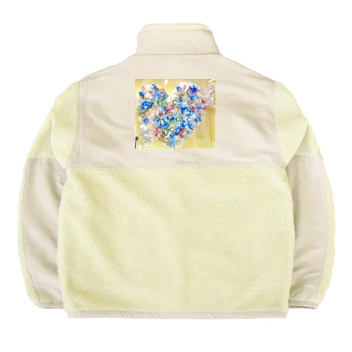 ブルーエンジェルハート♡ Boa Fleece Jacket