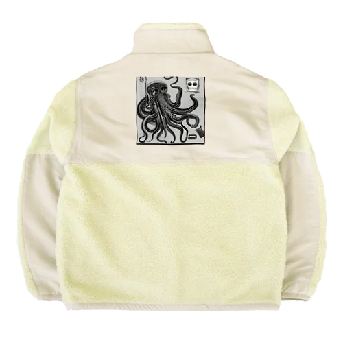 クレイジーオクトパス Boa Fleece Jacket