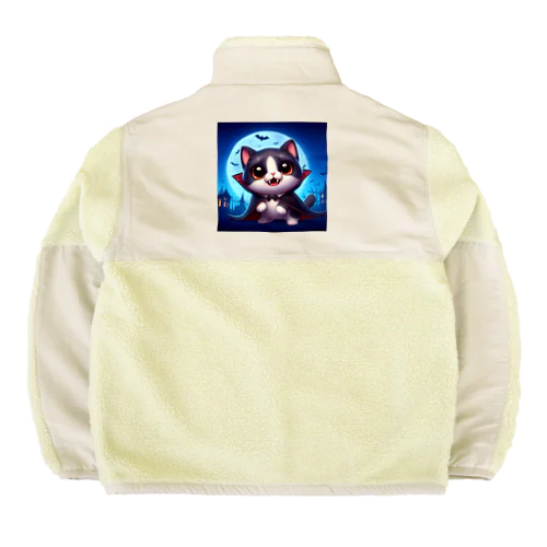 ハロウィンニャンコｗ仮想を楽しむｗ Boa Fleece Jacket
