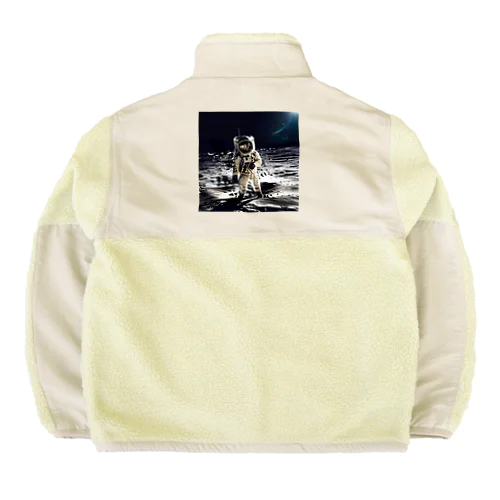 夢も希望も何も無い土地 Boa Fleece Jacket