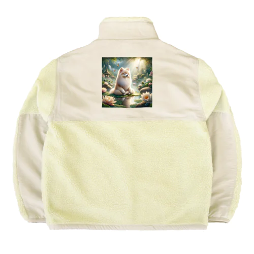 釈迦ラニアン Boa Fleece Jacket