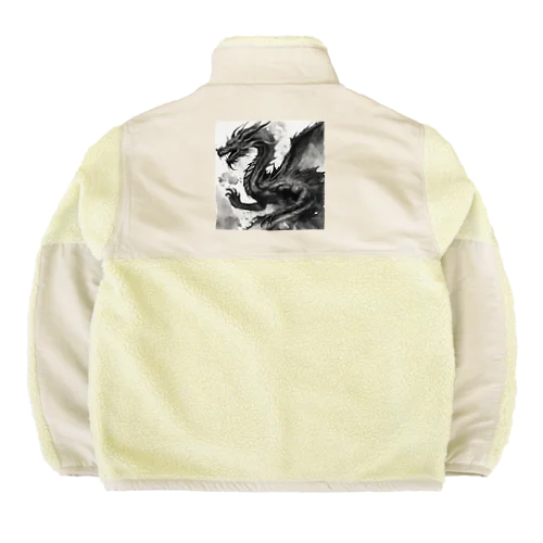 辰(龍)グッズ Boa Fleece Jacket