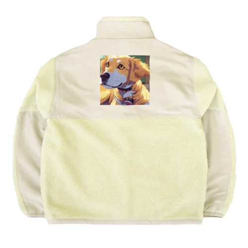 家の番犬 Boa Fleece Jacket