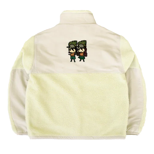 ヒメタニシ姉弟 Boa Fleece Jacket