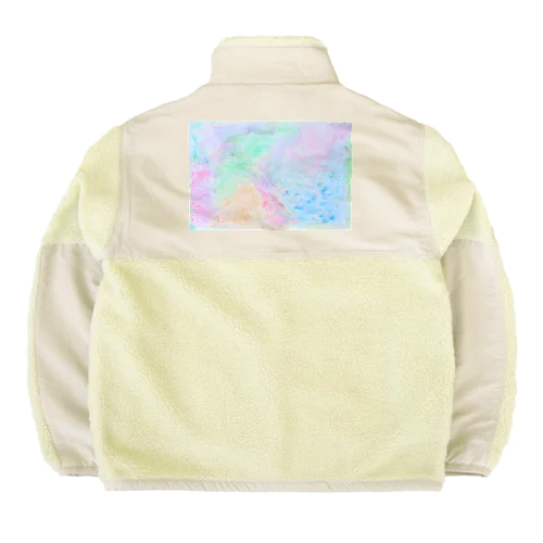 ヴィエルジュソムニウム(虹色の輝き) Boa Fleece Jacket