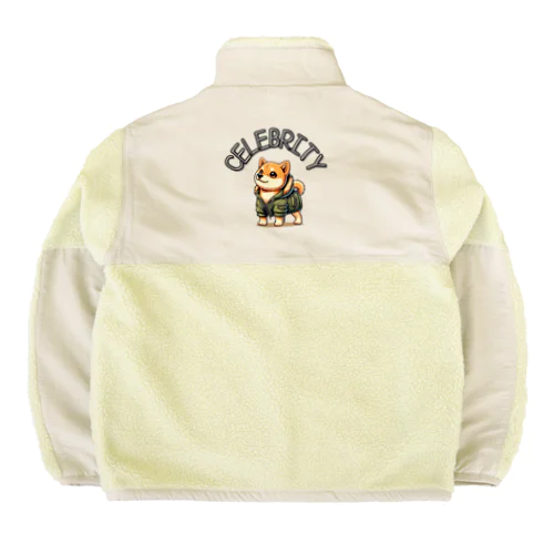 セレブリティ犬〜柴犬〜 Boa Fleece Jacket