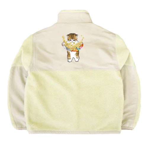 下手くそかっ Boa Fleece Jacket