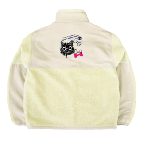 CT107 もじゃもじゃ★ぱっふん*wanwanwanA Boa Fleece Jacket