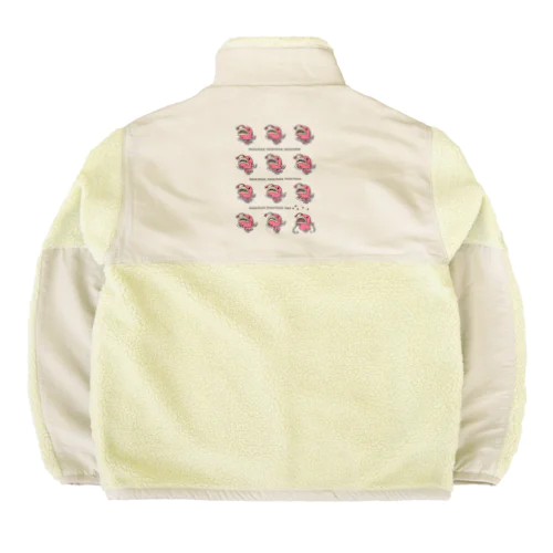 CT115 海の底のあんこ姫*まだまだいける*ミニミニ Boa Fleece Jacket