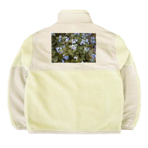 花時の紫 Boa Fleece Jacket