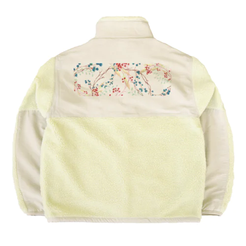 森のかわいい贈り物♪小さな木の実のボタニカル日記 ～徒然～ Boa Fleece Jacket