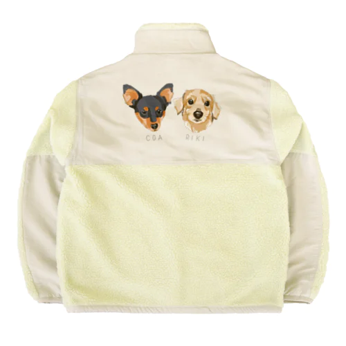 riki&coa Boa Fleece Jacket