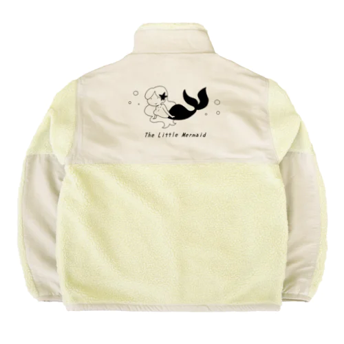 人魚姫 Boa Fleece Jacket