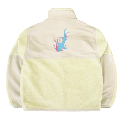 サメ Boa Fleece Jacket