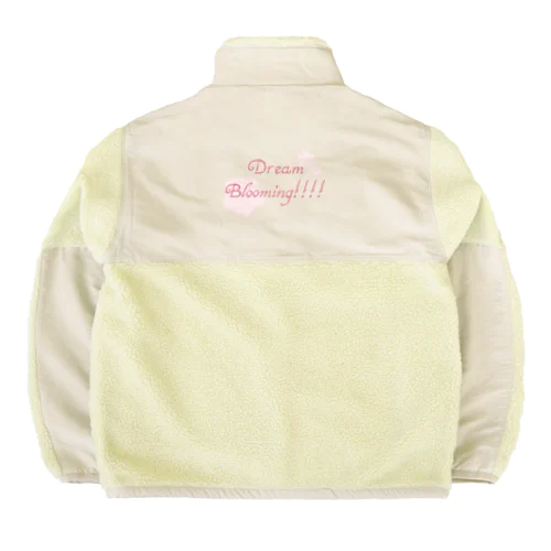 Dream Blooming Boa Fleece Jacket