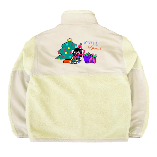 メリクリYA〜! Boa Fleece Jacket