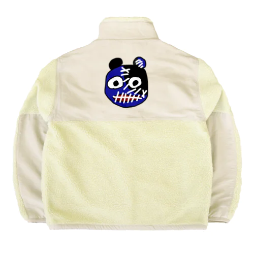 キモかわくまたん Boa Fleece Jacket