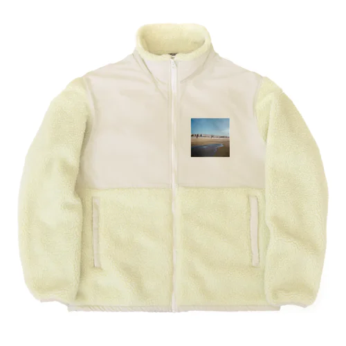 Coastal Town Boa Fleece Jacket