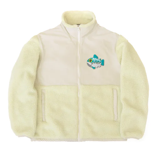 カワマスちゃん Boa Fleece Jacket