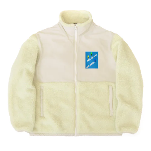 ボートレース　大穴 Boa Fleece Jacket