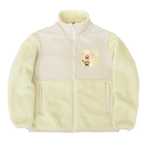 ﾊﾞｶｼﾞｶﾗﾎﾞﾂﾁｸﾝ Boa Fleece Jacket