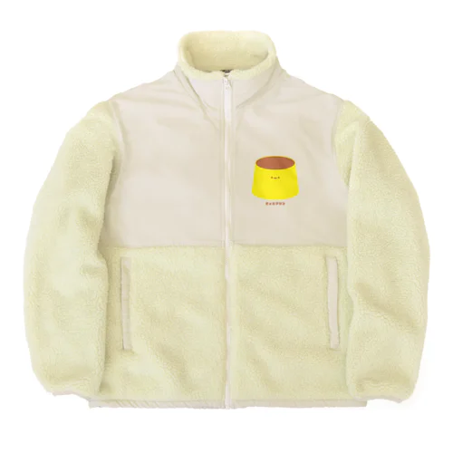 きょむプリン Boa Fleece Jacket