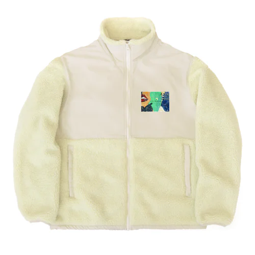 ふーん、えっちじゃん。 Boa Fleece Jacket