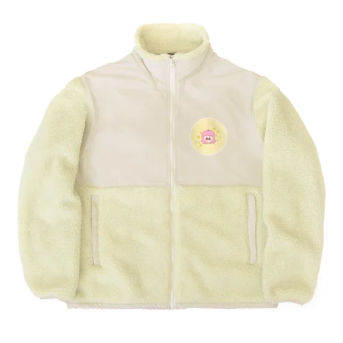 きらきら（まる） Boa Fleece Jacket