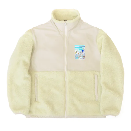 エーゲ海ガールズ Boa Fleece Jacket