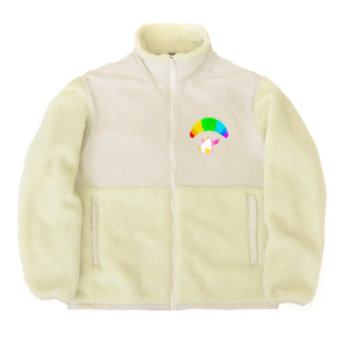 パラシュートペンギン Boa Fleece Jacket