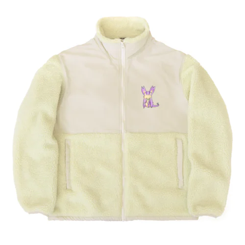 さくら🌸わんこ🐶のさくここちゃん Boa Fleece Jacket