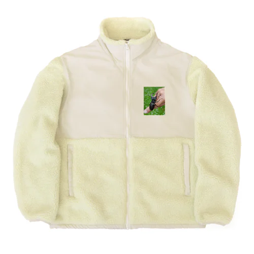 くわちゃん Boa Fleece Jacket