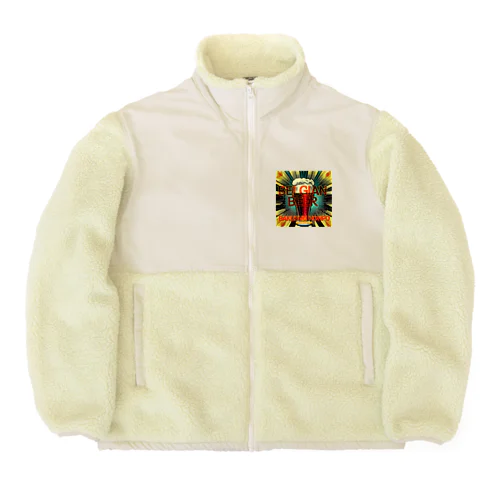 ベルギービールの麦酒本舗 Boa Fleece Jacket