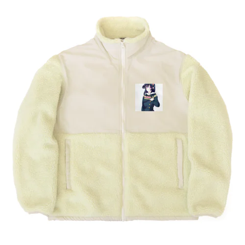 癒し娘セカンドシーズン Boa Fleece Jacket