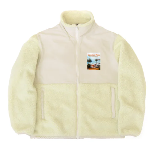 Hawaii Boa Fleece Jacket