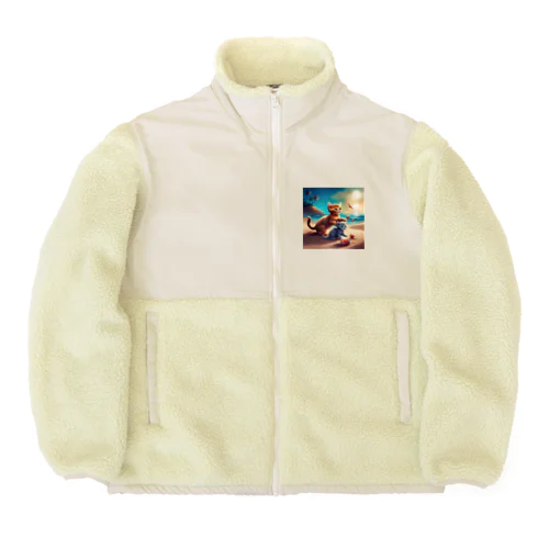 ネコビーチ Boa Fleece Jacket