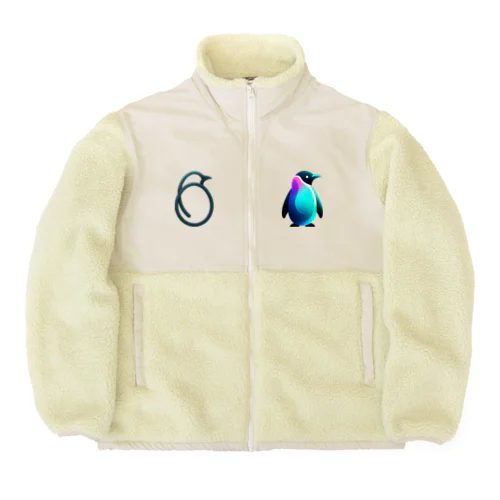 スタイリッシュペンギン Boa Fleece Jacket