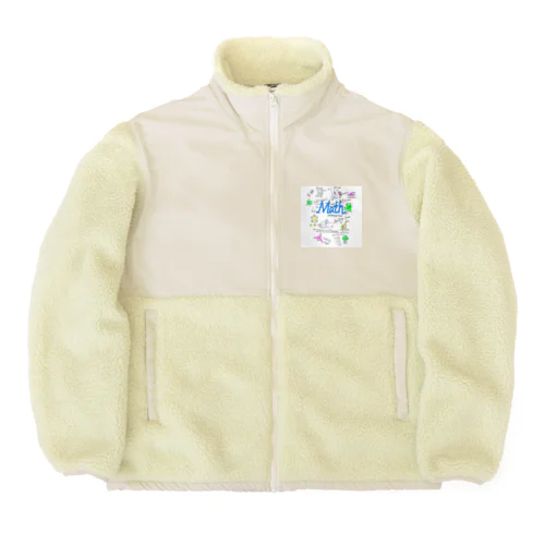 まてまてぃか Boa Fleece Jacket