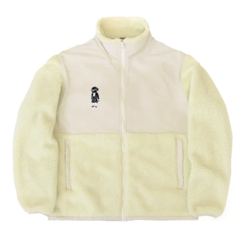 サスモコモコサス Boa Fleece Jacket