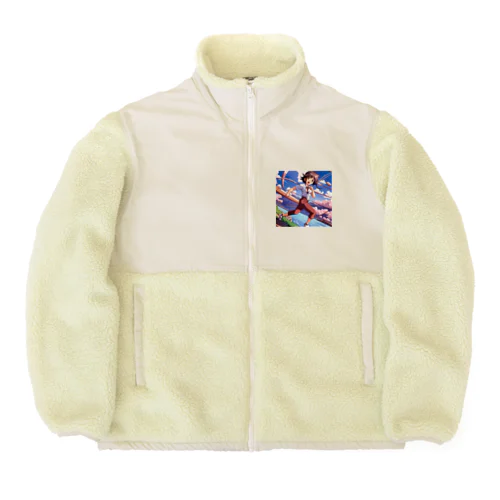 ぴょんちゃん Boa Fleece Jacket