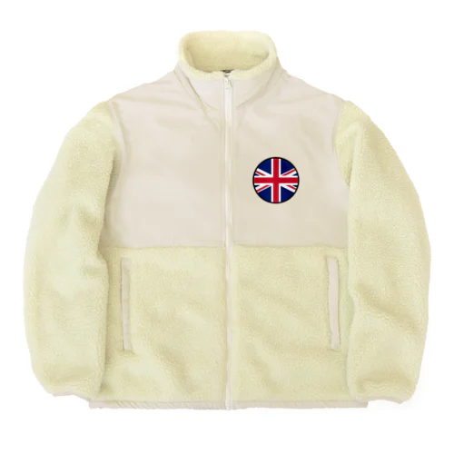 イギリス England United Kingdom Great Britain Boa Fleece Jacket