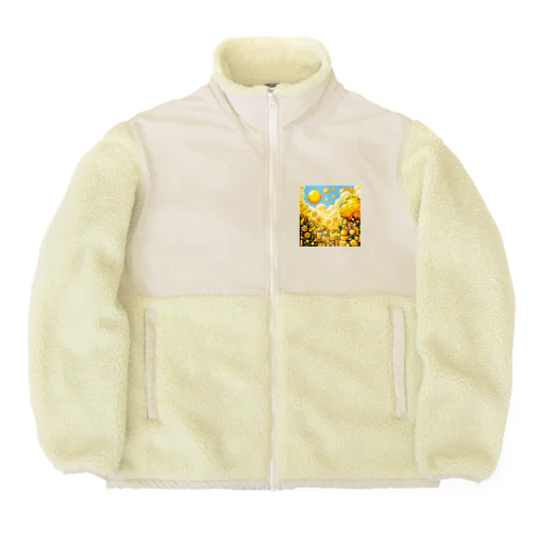 vibrant yellow / type.1 Boa Fleece Jacket