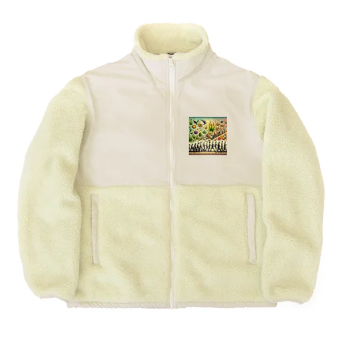 カンナビスグッズ ① Boa Fleece Jacket