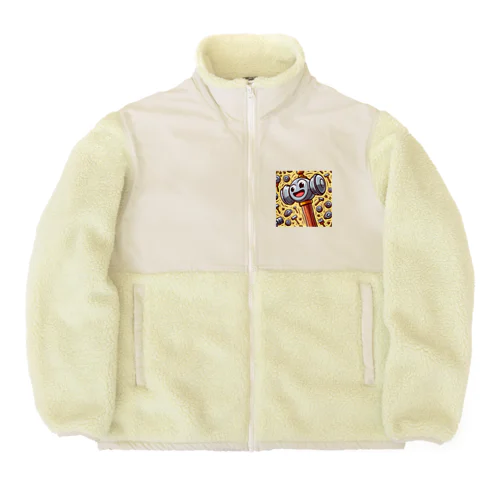 大工シリーズハンマーくん Boa Fleece Jacket