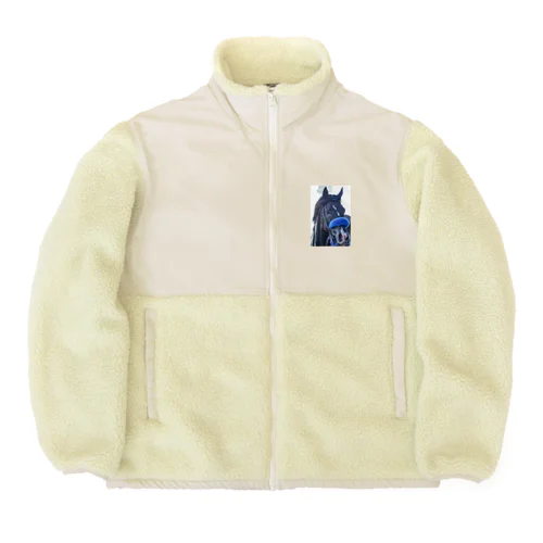 菊花賞馬　ドウレッツア Boa Fleece Jacket