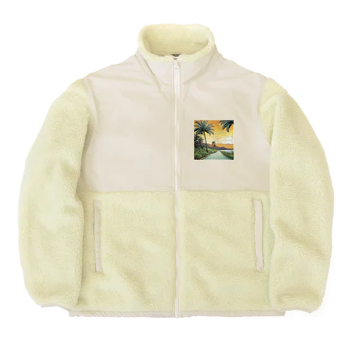 ハワイ　トラック Boa Fleece Jacket